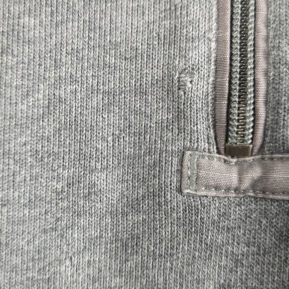 Tommy Bahama Half-Zip Charcoal Heather Antigua Cove Mens X-Large Relax Pullover - Picture 6 of 15